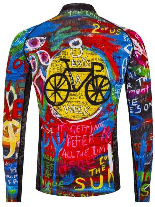 8 Days Men's Summer Long Sleeve Jersey - Image 2