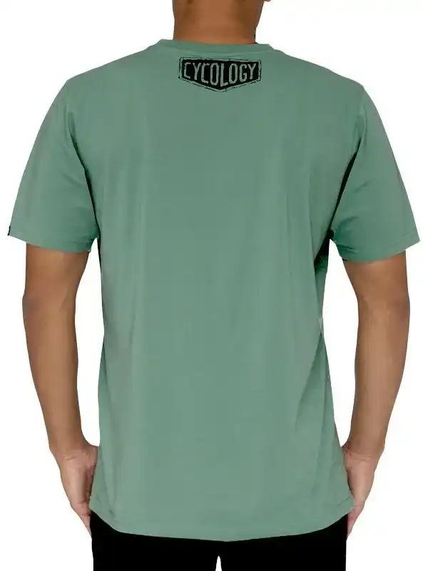 Always Ready to Ride Men's T-shirt Green - Image 3
