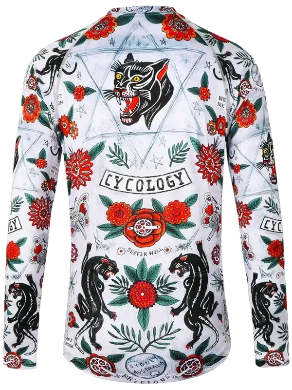 Ashanti Men's Long Sleeve MTB Jersey - Image 2
