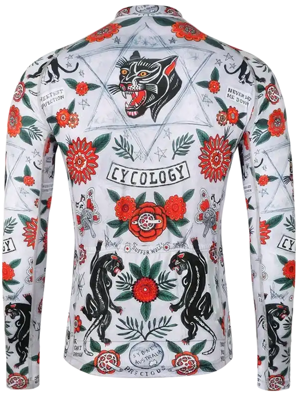 Ashanti Men's Summer Long Sleeve Jersey Grey - Image 2