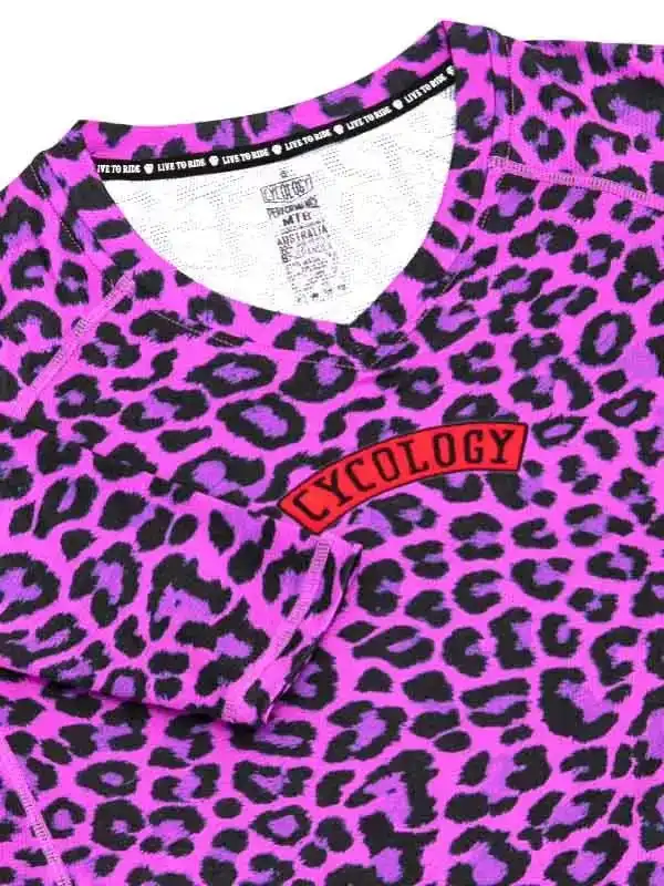 Badass Kitty Women's MTB Jersey - Image 5