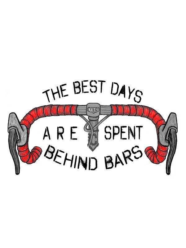 Best Days Behind Bars Long Sleeve T shirt - Image 2