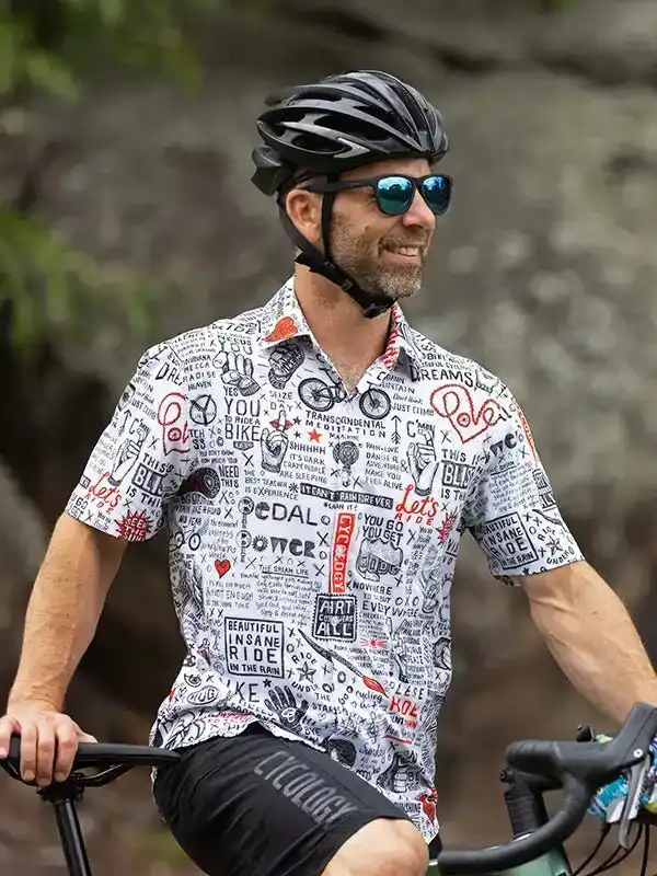 Bike Graffiti Gravel Shirt - Image 3