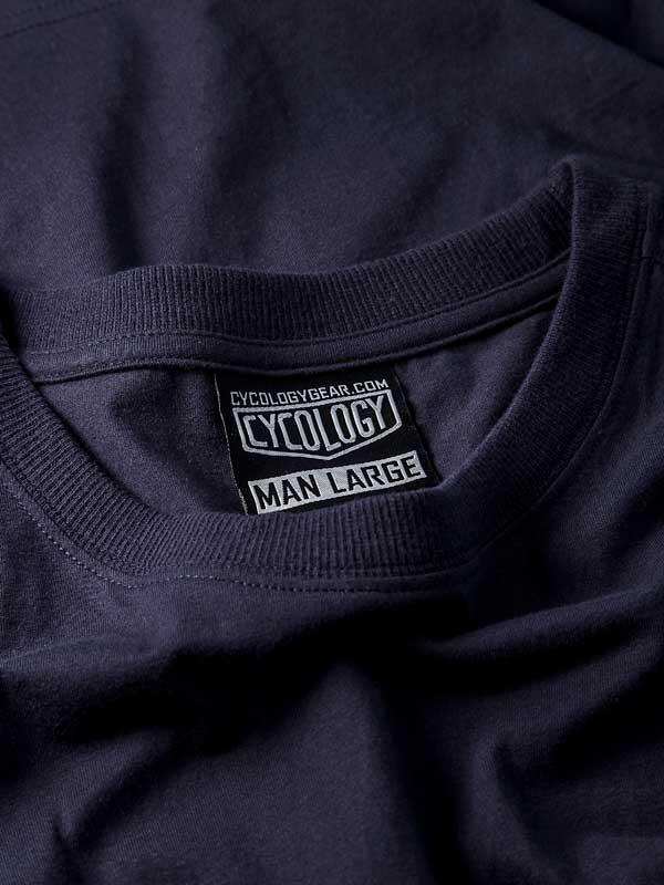 Rather Be Riding Men's T shirt Navy - Image 4