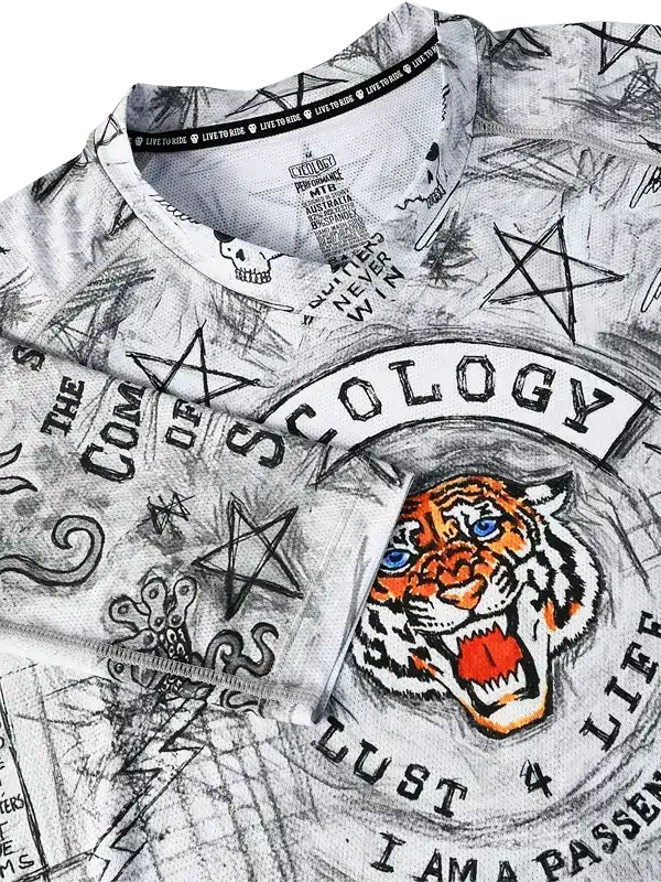 City of Angels Men's Long Sleeve MTB Jersey - Image 3