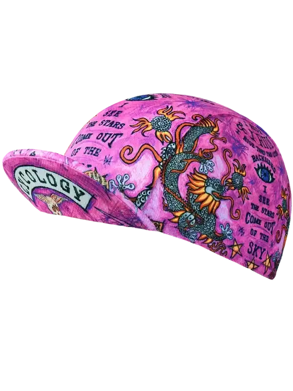 City of Angels Cycling Cap Pink - Image 2