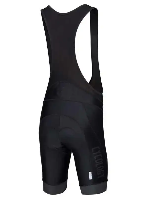 Men's Bib Shorts Black - Image 2