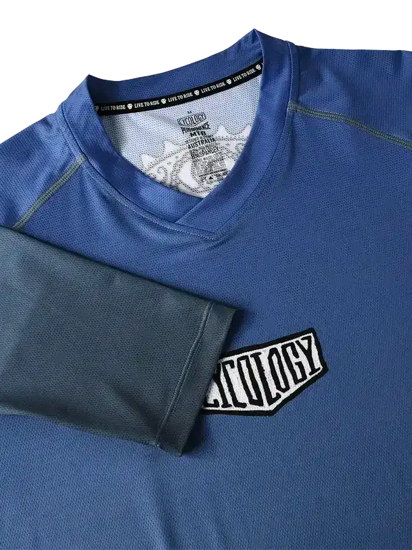 Day of the Shred Men's Long Sleeve MTB Jersey - Image 3