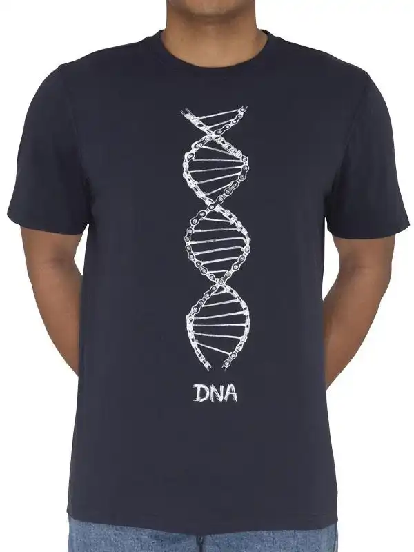 DNA Men's T-shirt Navy