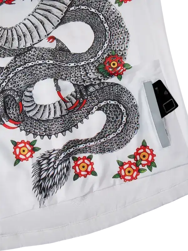 Dragon Men's Pro Jersey White - Image 6