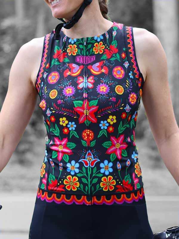 Frida Women's Sleeveless Jersey Black - Image 3