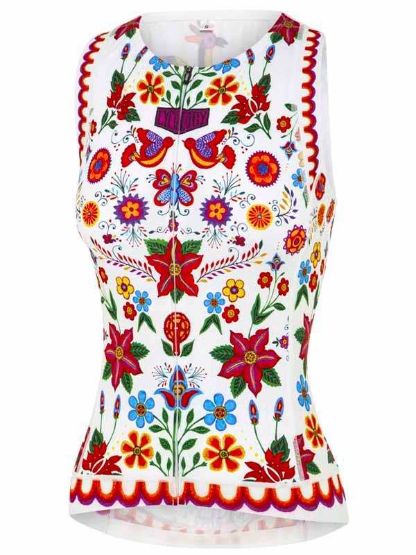 Frida Women's Sleeveless Jersey White
