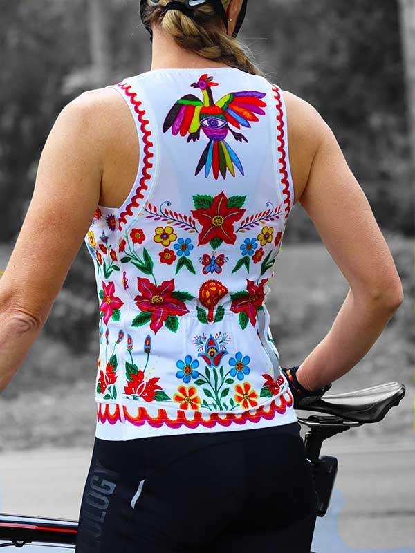 Frida Women's Sleeveless Jersey White - Image 4