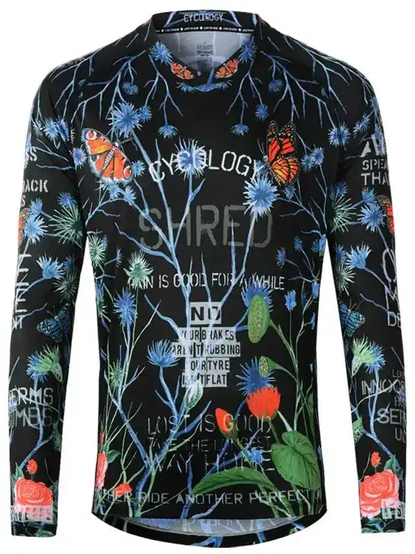 Gangsta Men's Long Sleeve MTB Jersey