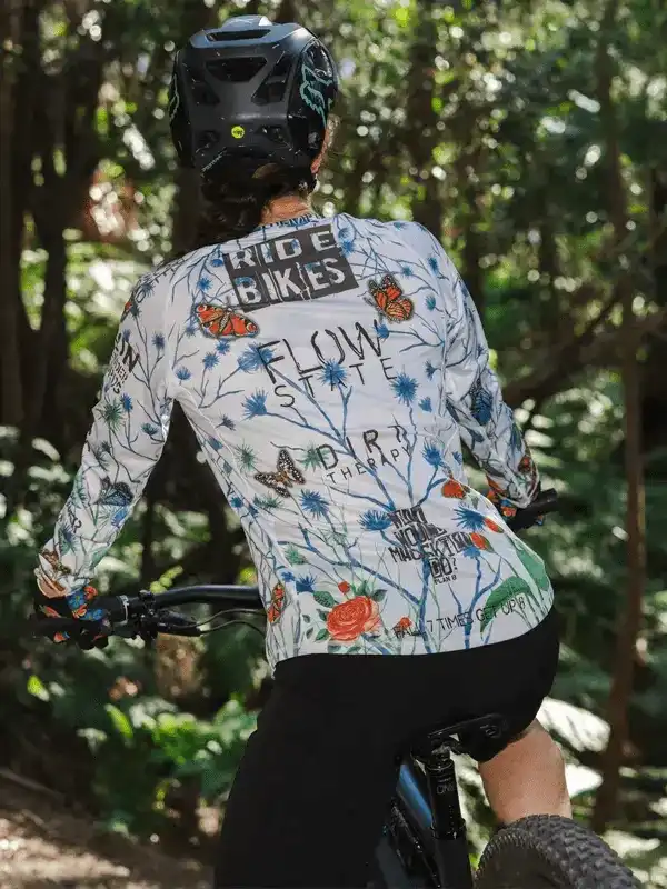 Gangsta Women's Long Sleeve MTB Jersey - Image 4