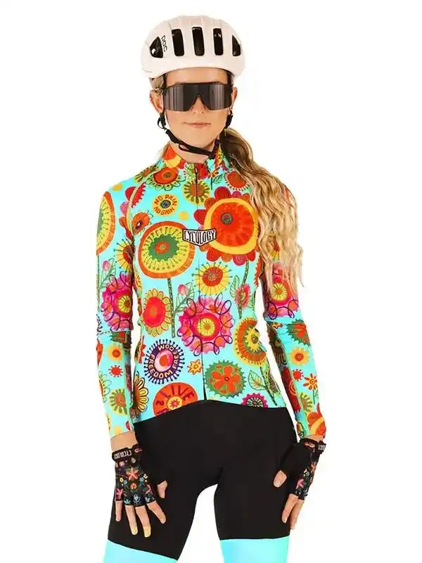 Heavy Pedal Women's Summer Long Sleeve Jersey - Image 5
