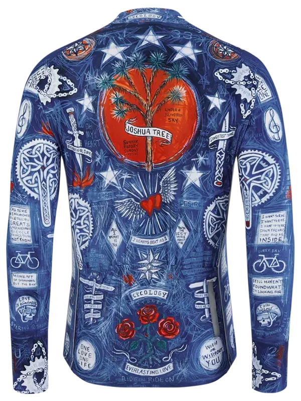 Joshua Tree Men's Winter Long Sleeve Jersey - Image 2