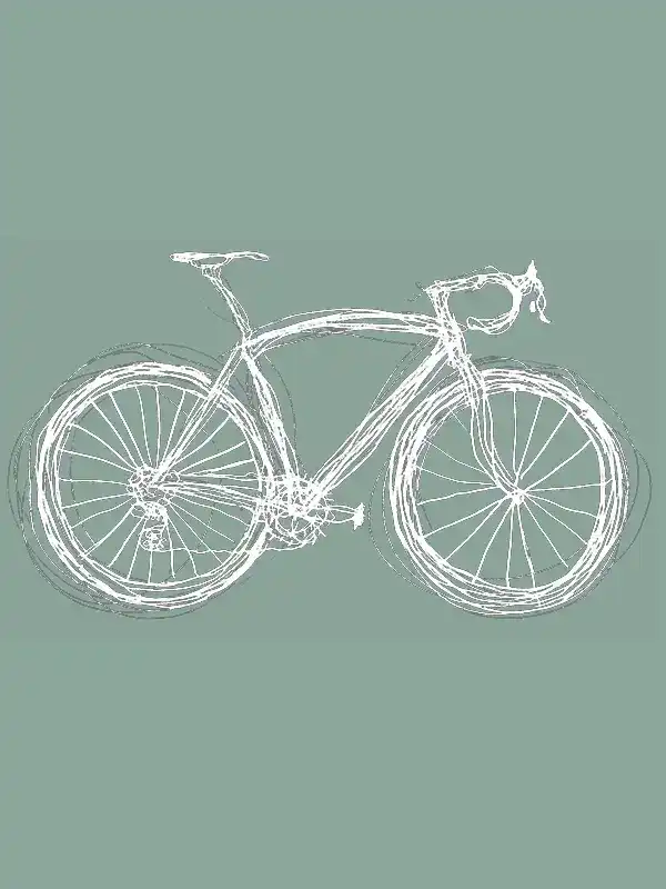 Just Bike Men's T-shirt Light Green - Image 2