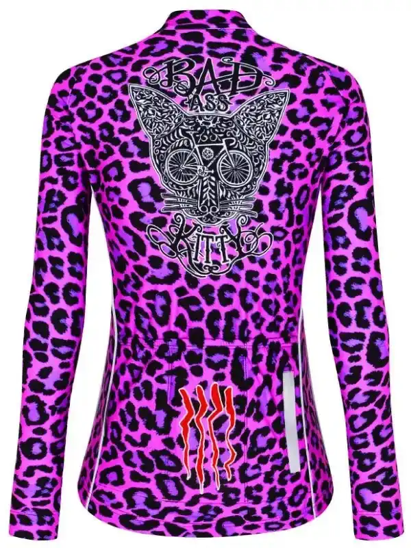 Kitty Women's Winter Long Sleeve Jersey - Image 2