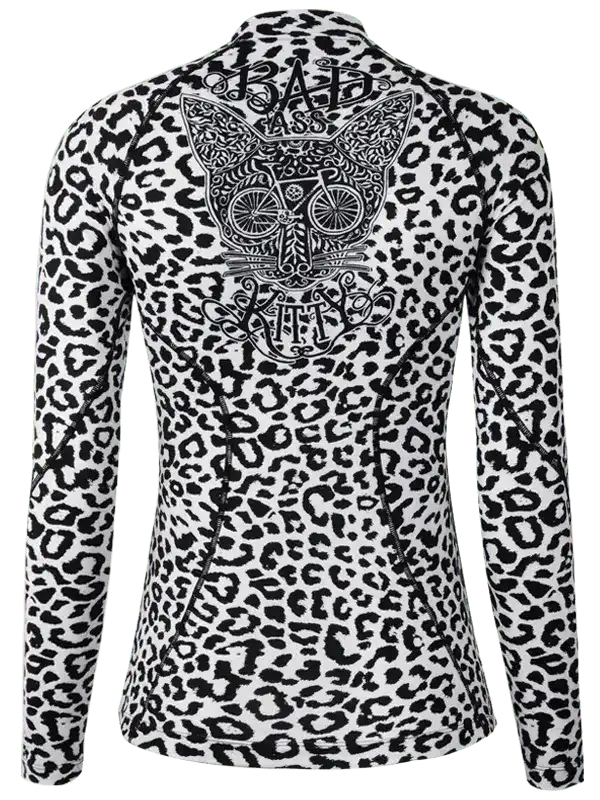 Kitty Women's Long Sleeve Base Layer White - Image 2