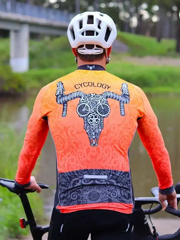Life Behind Bars Men's Winter Long Sleeve Jersey - Image 5