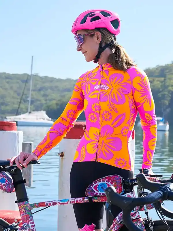 Oahu Women's Summer Long Sleeve Jersey - Image 3