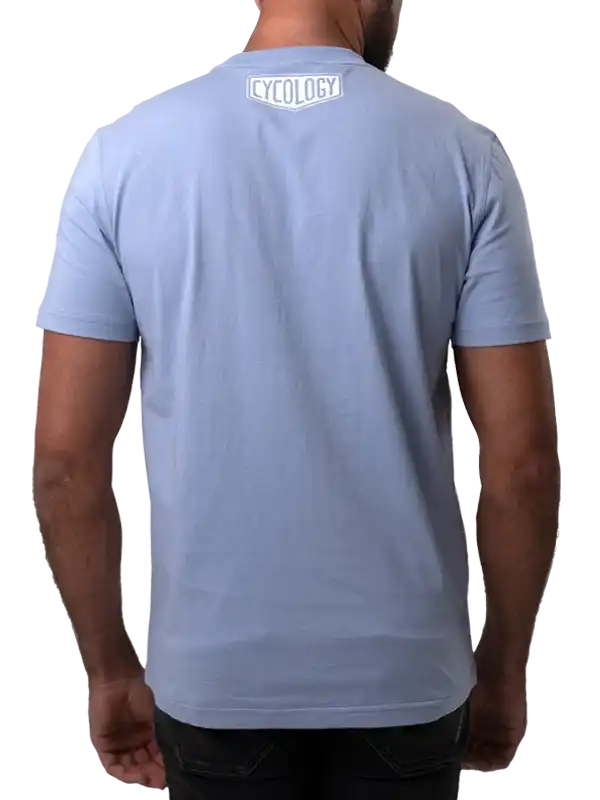 Rather Be Riding Men's T-shirt Light Blue - Image 3