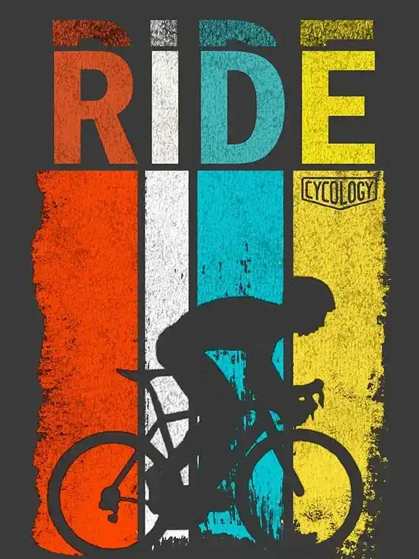 Ride Men's T-shirt Dark Grey - Image 2