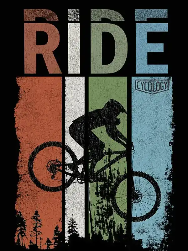 Ride MTB Men's T-shirt - Image 2