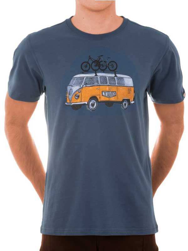 Road Trip MTB Men's T-shirt Blue