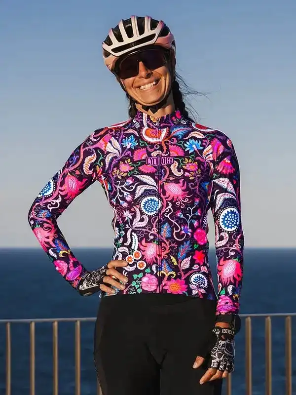 Secret Garden Women's Winter Long Sleeve Jersey Black - Image 3