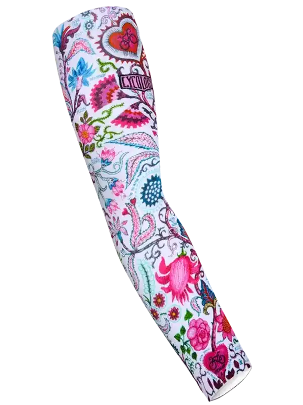 Secret Garden Sun Sleeves White