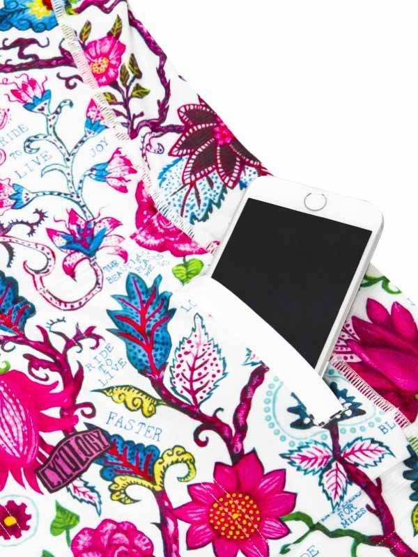 Secret Garden Women's Summer Long Sleeve Jersey White - Image 5