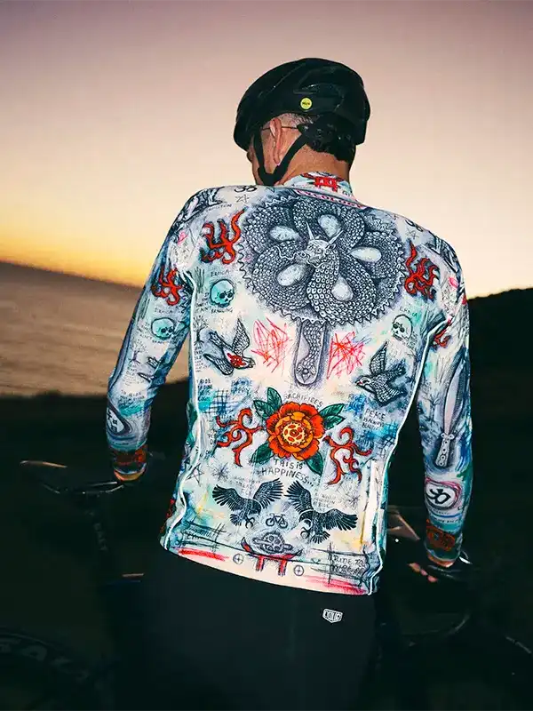 Temple Men's Winter Long Sleeve Jersey - Image 3
