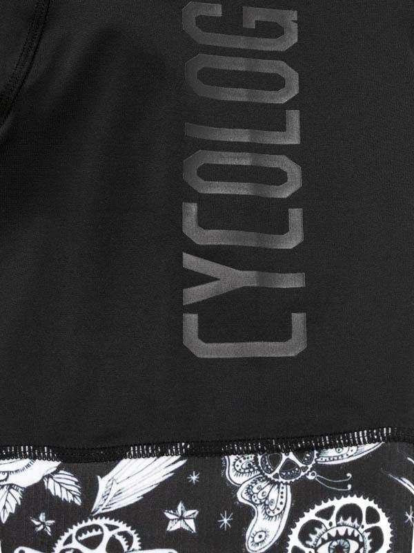 Men's Velo Tattoo Bib Shorts - Image 4