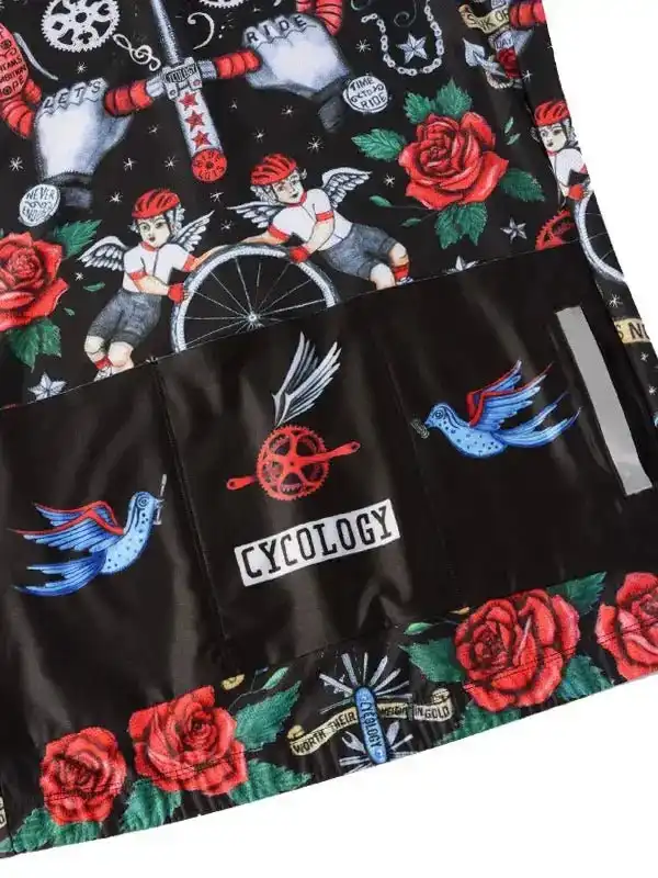 Velo Tattoo OG Men's Pro Jersey - Image 6